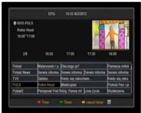 EPG 15:53 8/2012 0010 PULS Robin Hood 16:00~17:00 2/8 16:30 17:00 17:30 18:00 Poleat Malanowski i p Dlaczego jo? Pierwaza mobil Poleat News Senes informa Senes informa Senes informa TV4 Galileo Kiedy się zakoach... Kiedy się zako PULS Robin Hood Medicopter Plotwa Pan i pi Poleat2 Pensionski Pod Rożs: Panea mi Linia zycie Wydarzenia Time Timer cancel timer
