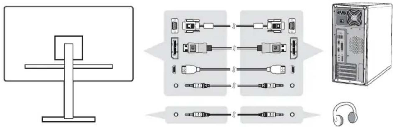VIEWSONIC VS17000 - 3.A. Video- und Audiokabel - 1