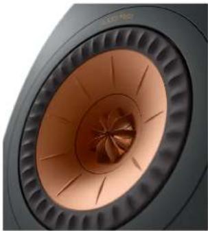 KEF LS50C - Tangerine Waveguide - 2
