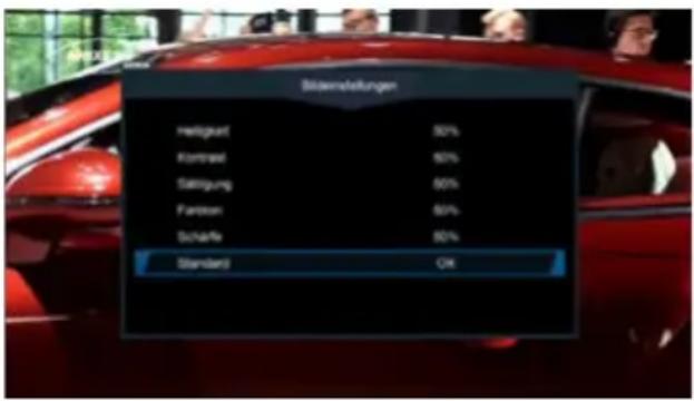 Sädenstellungen Heligust 50% Körmst 60% Sängung 60% Forder 60% Schärke 60% Standard OK