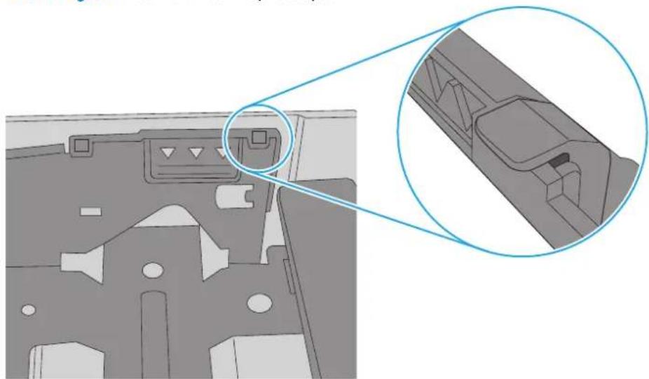 HP PageWide Enterprise Color MFP 586dn - Abbildung 9-5 Verfahren für das Biegen des Papierstapels - 3
