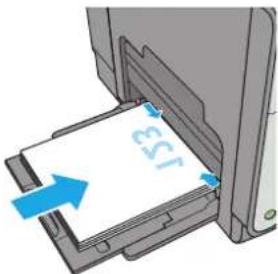 HP PageWide Enterprise Color MFP 586dn - Fach 1 Papierausrichtung - 2