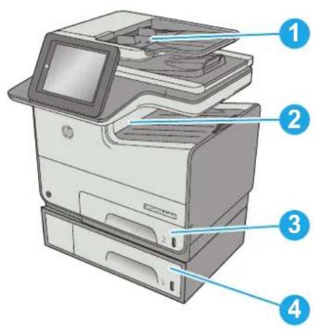 HP PageWide Enterprise Color MFP 586dn - Einführung - 1