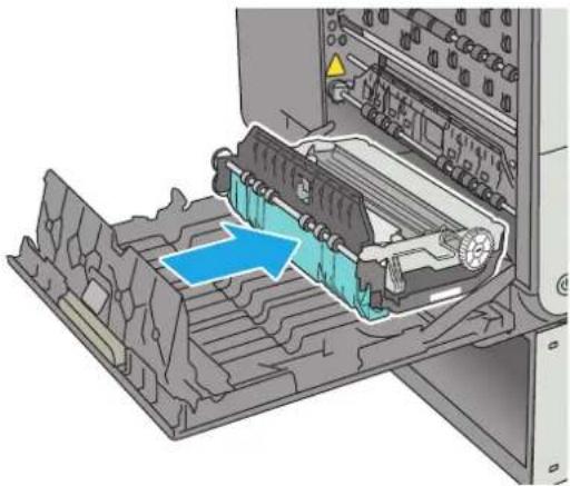 HP PageWide Enterprise Color MFP 586dn - Beheben von Papierstaus im Bereich der Tintenauffangeinheit - 3