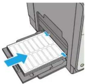 HP PageWide Enterprise Color MFP 586dn - Fach Vorgehensweise zum Einlegen - 1