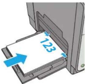 HP PageWide Enterprise Color MFP 586dn - Fach 1 Papierausrichtung - 3