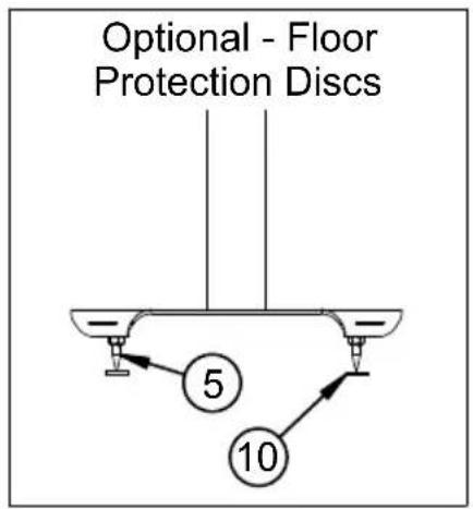 Optional - Floor Protection Discs 5 10