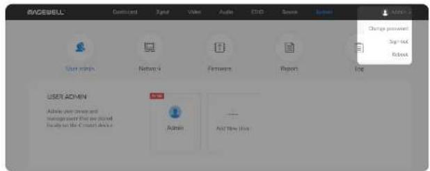 INDEWELL Coefficient Word Video Audio CDD Search System User rights Networks Firmware Report Log Change provided Sign to Robust USER ADMIN Admin you create and manage your best that you find why on the Context Advice Admin Add New Info