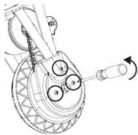 RAZOR Crazy Cart DLX - Front Wheel/Chain Replacement - 2