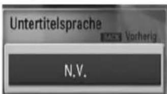 Untertitelsprache N.V.