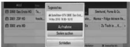 ALLE 2000 Gas Emite HD 2001 ZDF HD 2002 arts HD Tageschau aufnahme Series Sachen Schiefen Seehand, Purna & Co. Name - Folge dexam Ha... Zu Tach in ... K...
