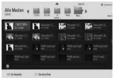 LG TN530V - Wiedergabe einer Datei in Eigene Medien - 2