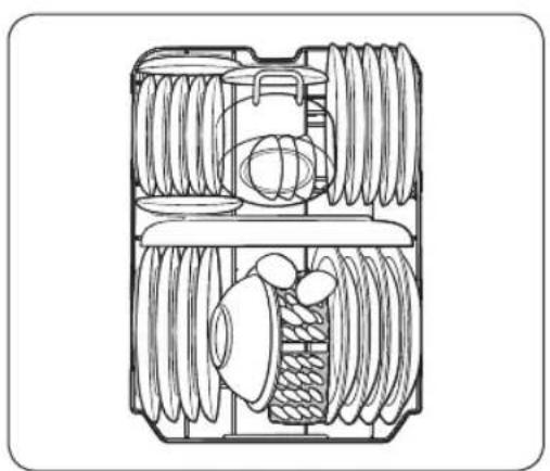 SAMSUNG DW50R4071BB - Unterkorb - 1
