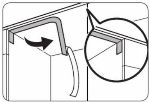 SAMSUNG DW50R4071BB - Aufstellen des Geräts - 2