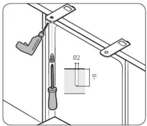 SAMSUNG DW50R4071BB - KROK 7 Zabezpieczenie zmywarki - 3