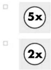 5x 2x