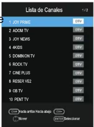 Lista de Canales 1 JOY PRIME 2 ADOM TV 3 JOY NEWS 4 4KIDS 5 DOMINION TV 6 ROCK TV 7 CINE PLUS 8 RESER VE2 9 OB TV 10 PENT TV Cine Hacia antiba Hacia abajo Mover Selectedar DIV DIV DIV DIV DIV DIV DIV