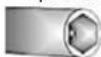Kunft KGS4503 - Nozzle change operation for stovetop gas burners: - 1