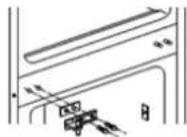 Kunft KC2530 - Inversão da posição da porta - 8