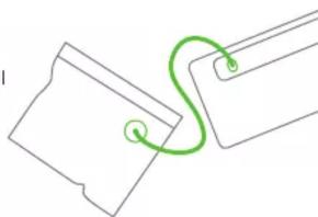 CASO Vacu ZIP-Adapter Set 1325 - Adapter für Balkenvakuumierer - 1