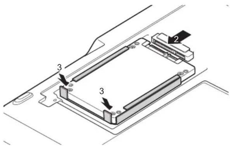 FUJITSU Lifebook U727 - Festplatteeinbauen - 3