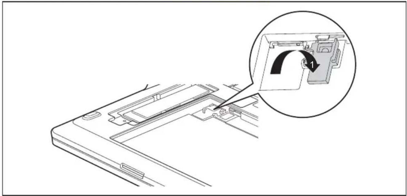 FUJITSU Lifebook U727 - SIM-Karteeinsetzen - 1
