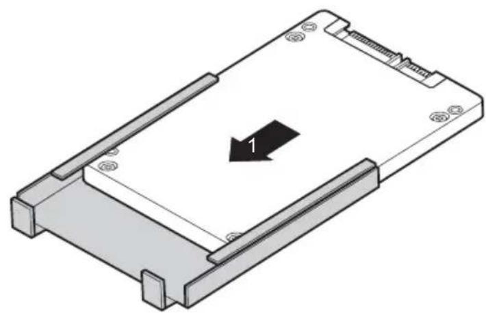 FUJITSU Lifebook U727 - Festplatteeinbauen - 2
