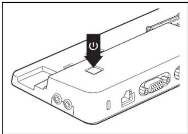 FUJITSU Lifebook U727 - NotebooküberdenPort-Replikatoreinschalten - 1
