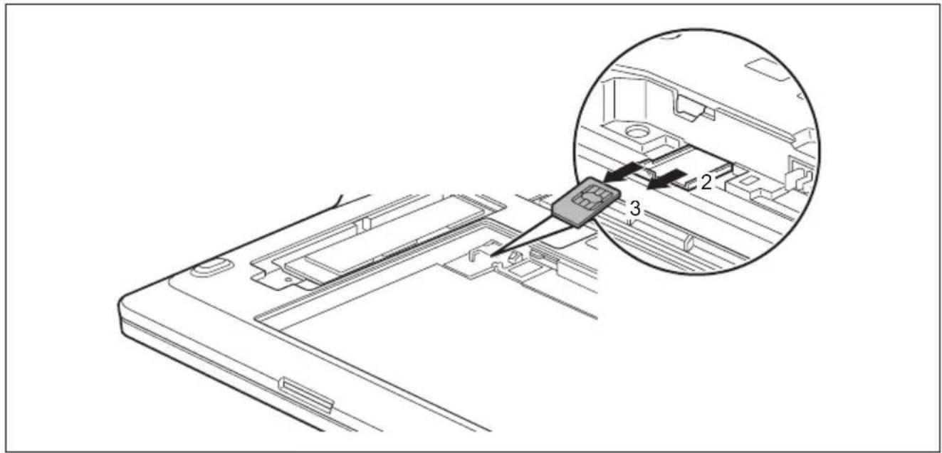 FUJITSU Lifebook U727 - SIM-Karteentnehmen - 2
