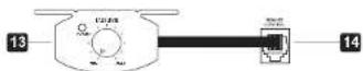 CALIBER BC121 US - FERNSTEUERUNG BASSPEGEL - 1