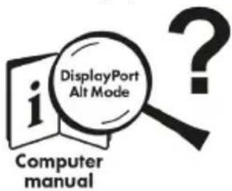 i DisplayPort Alt Mode Computer manual