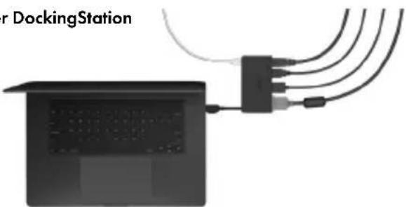 Icy Box IB-DK4023-CPD - Installieren und Verwenden der DockingStation - 1