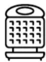 Kunft KWM8455 - waffle maker - 1