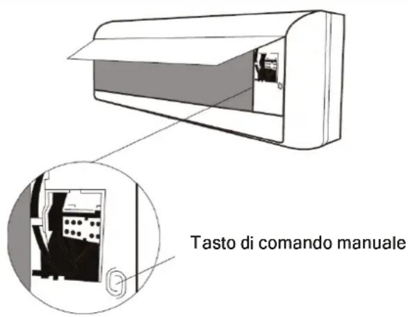 Tasto di comando manuale