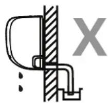 COMFEE CF-ABW09A IU - NOTE ON DRAIN HOSE PLACEMENT - 4