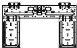 COMFEE CF-ABW09A IU - MOUNTING PLATE DIMENSIONS - 3