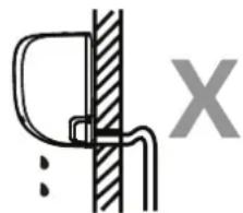 COMFEE CF-ABW09A IU - NOTE ON DRAIN HOSE PLACEMENT - 2