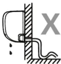 COMFEE CF-ABW09A IU - NOTE ON DRAIN HOSE PLACEMENT - 3