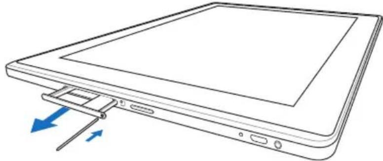 ASUS Transformer Pad TF700KL - Installieren der SIM-Karte - 1