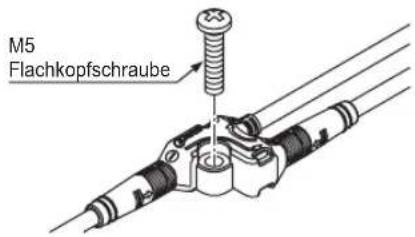 M5 Flachkopfschraube