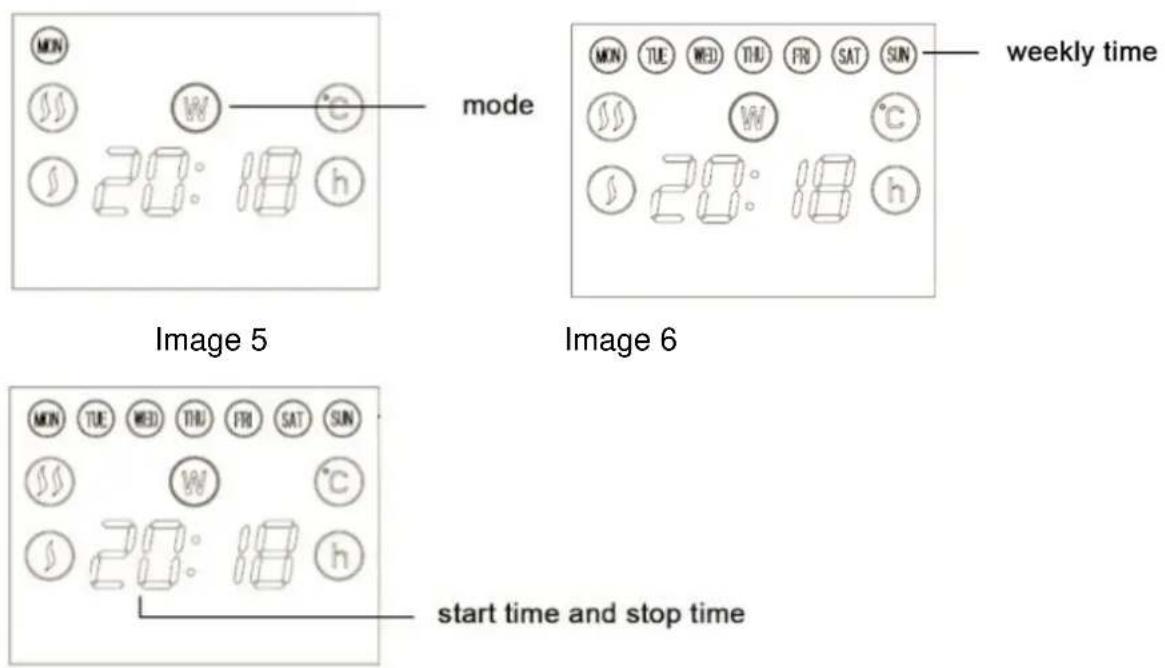 GORENJE Optiheat 2000GTWPT - Weekly timer Mode - 1