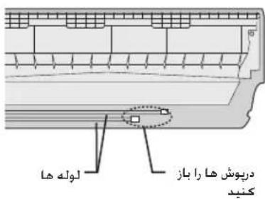 لوله ها دروش ها را باز کنید