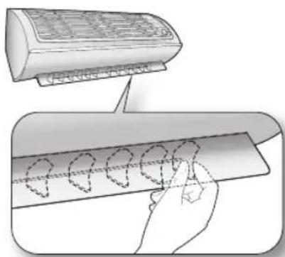 SAMSUNG AR13JSSSDWK - تنظيم جهت چريان هوا - 4