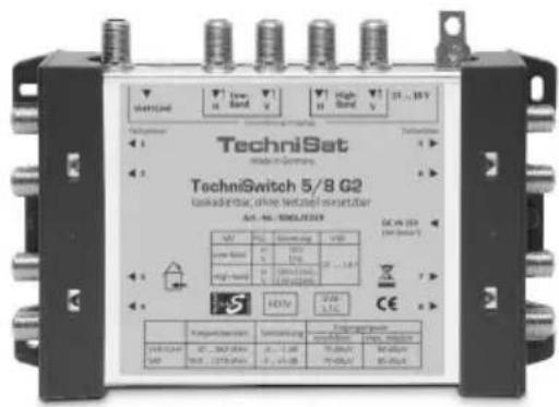 TECHNISAT TechniSwitch 5/8 K - Grundgerät - 1