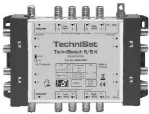 TECHNISAT TechniSwitch 5/8 G2 - Kaskadiermatrix - 1