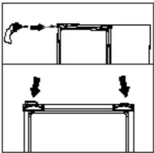 BEKO B1RCNA364XB - 4.4.Instalare penelor de plastic - 1