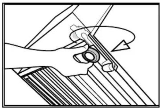 BEKO GN163120ZW - Adjusting the stands - 2