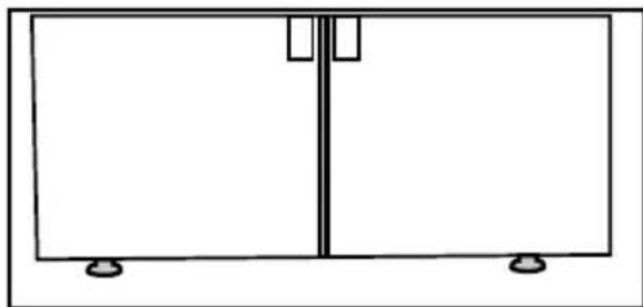 BEKO GN163120ZW - Регулировка стоек - 1