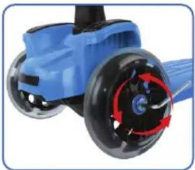 Hurtle ScootKid 3 HURFS66 - Change Wheel - 1