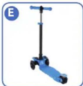 Hurtle ScootKid 3 HURFS66 - HEIGHT ADJUSTMENT - 5
